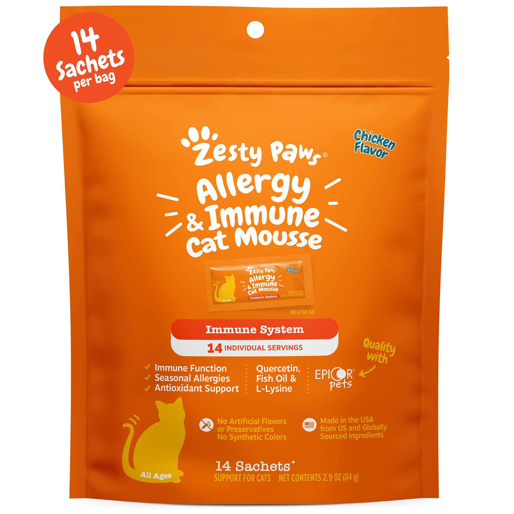 Allergy & Immune Cat Mousse