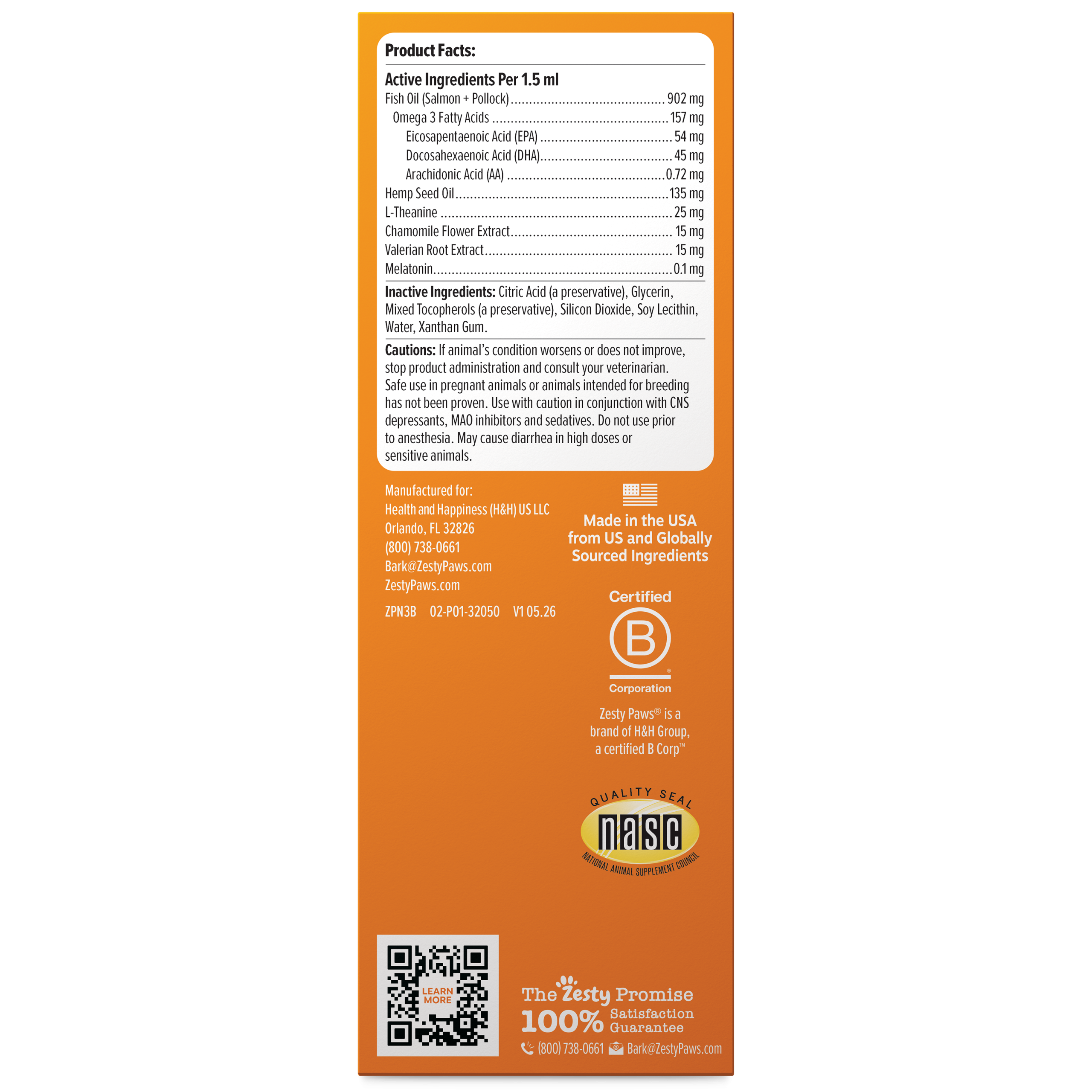 810030597223_ZP_DogCat_AllAges_Calming_Drops_Salmon_4oz_02-P01-32050_Back.png