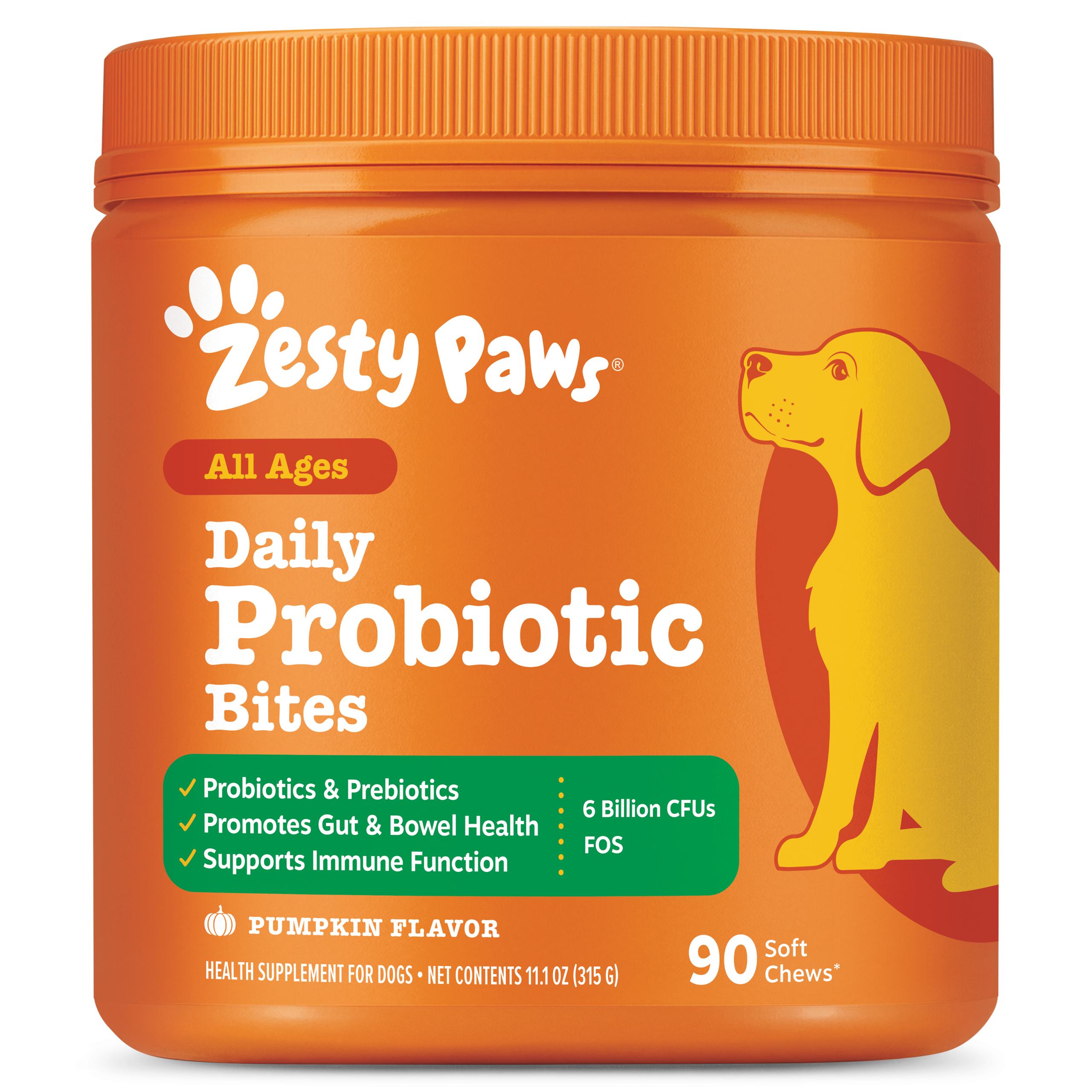 856521007086_ZP_Dog_AllAges_DailyProbioticBites_Pumpkin_90ct_02-PR1-11591_v1_Front.png