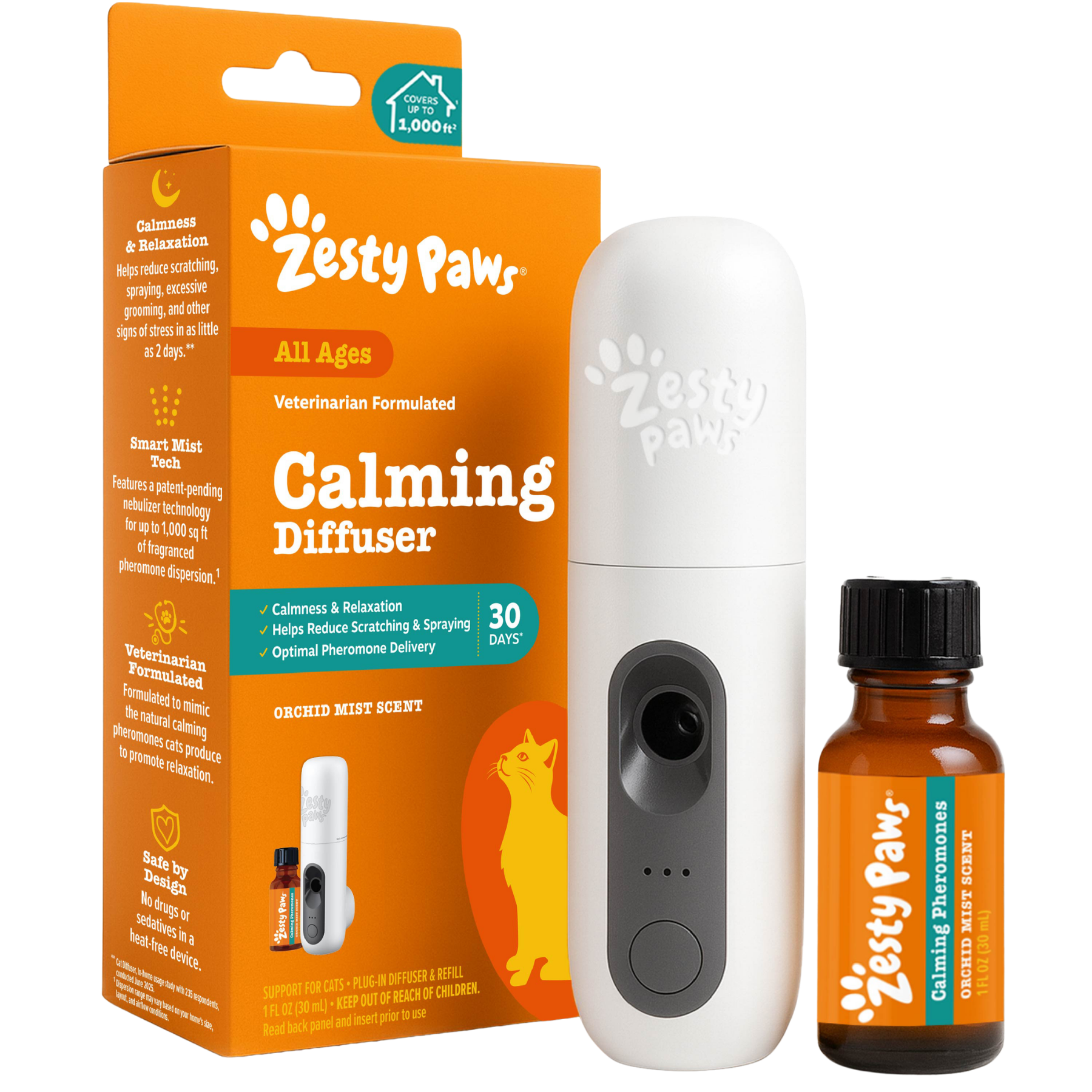 Calming Diffuser Starter Kit for Cats