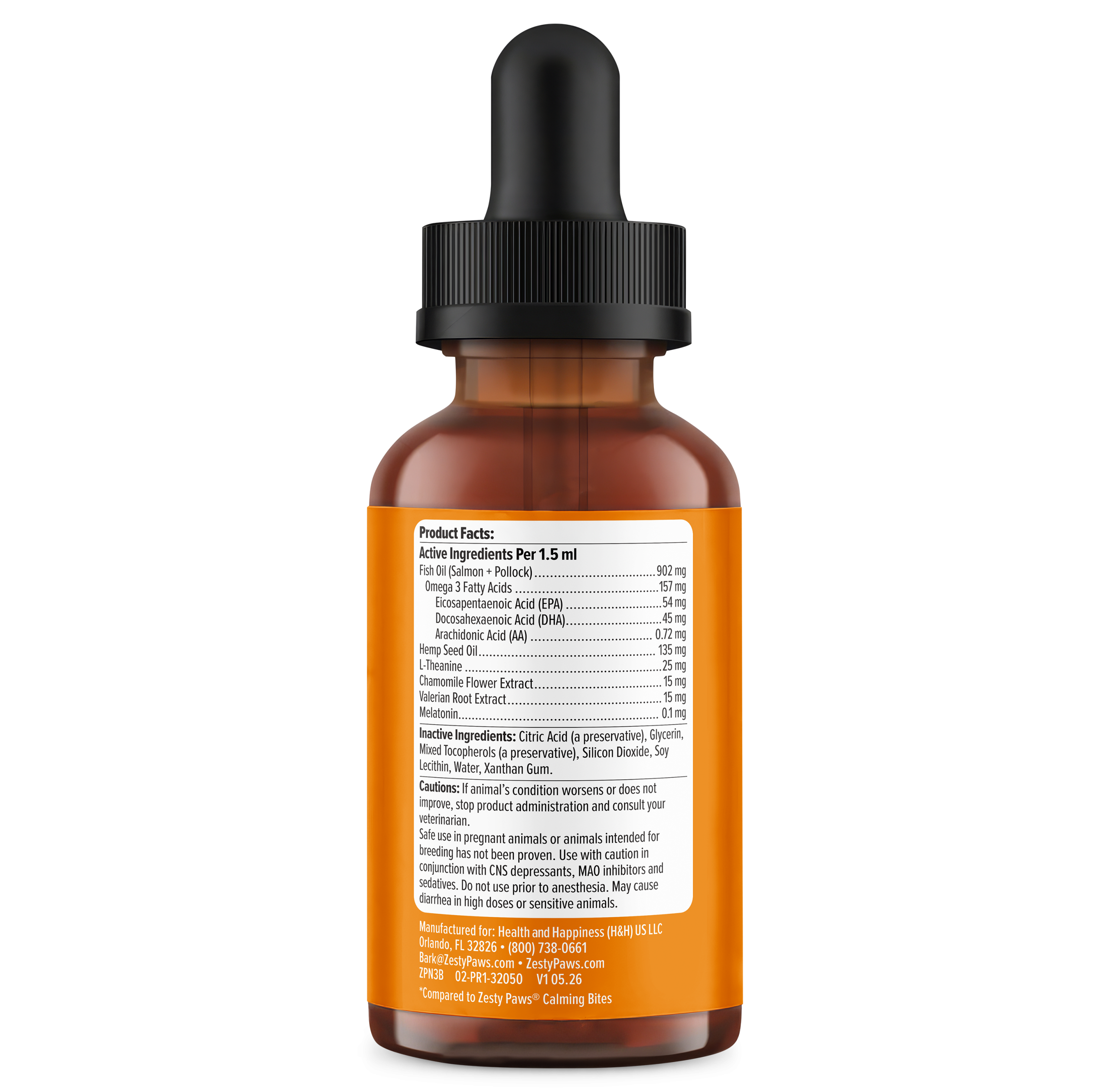 NoUPC_ZP_DogCat_AllAges_Calming_Drops_Salmon_4oz_02-PR1-32050_Left.png